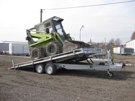 Hydraulicky sklopný přívěs AD UNC 4,15/2,10** č.8