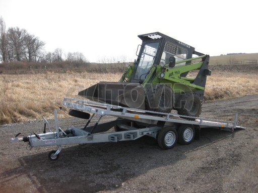 Hydraulicky sklopný přívěs AD UNC 4,15/2,10** č.10