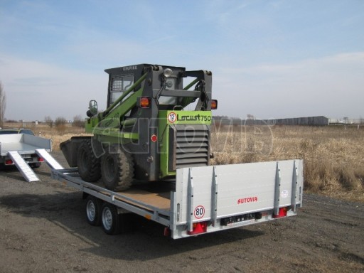 Hydraulicky sklopný přívěs AD UNC 4,15/2,10** č.15