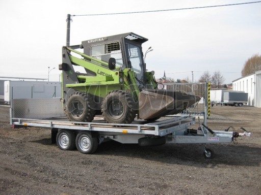 Hydraulicky sklopný přívěs AD UNC 4,15/2,10** č.16