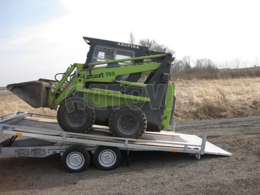 Hydraulicky sklopný přívěs AD UNC 4,15/2,10** č.17