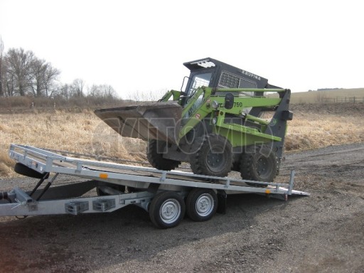 Hydraulicky sklopný přívěs AD UNC 4,15/2,10** č.18