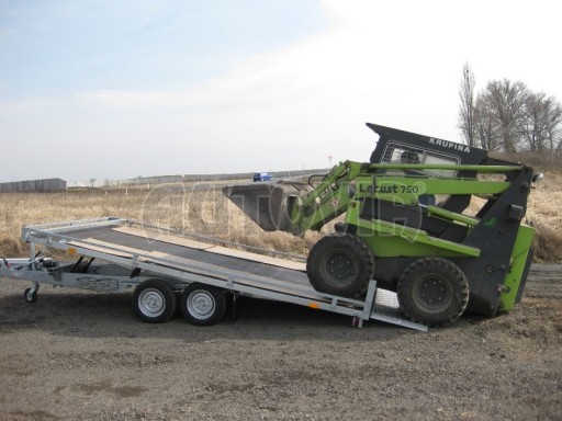 Hydraulicky sklopný přívěs AD UNC 4,15/2,10** č.19