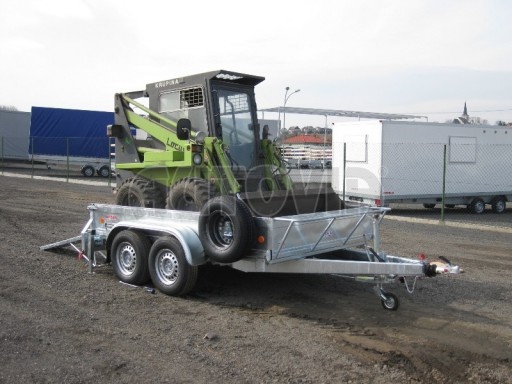 Přívěsný vozík pro přepravu UNC 3,5T 3,1/1,85/0,40** č.3