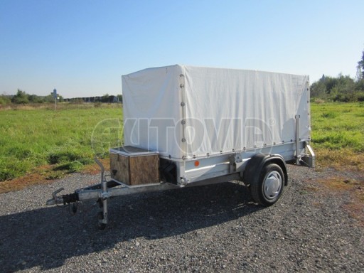 Přívěsný vozík s plachtou (bazar) - ZV 26 B1 2,51/1,26/1,25 č.1