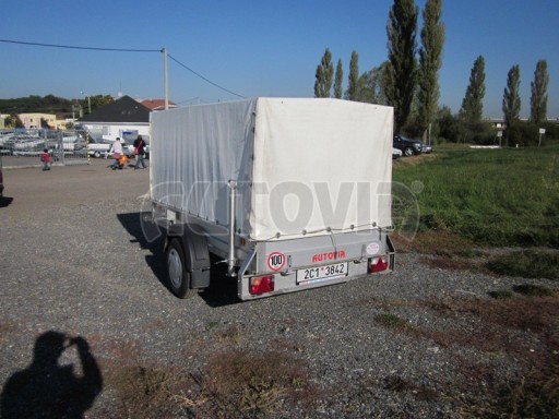Přívěsný vozík s plachtou (bazar) - ZV 26 B1 2,51/1,26/1,25 č.3