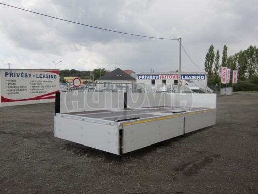 Vzduchem brzděný přívěs AVG 18T 6,00x2,48/0,50 č.10