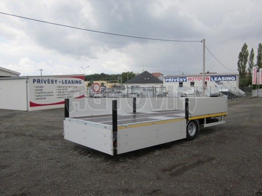 Vzduchem brzděný přívěs AVG 18T 6,00x2,48/0,50 č.12