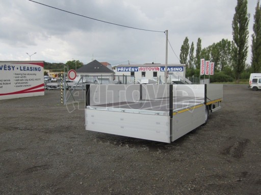 Vzduchem brzděný přívěs AVG 18T 6,00x2,48/0,50 č.13