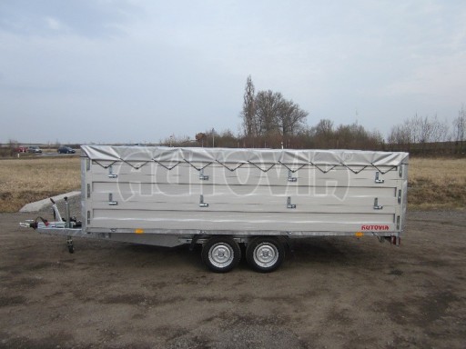 Přepravník aut s nástavbou - AD 2,7T valník 4,17x2,09/1,05