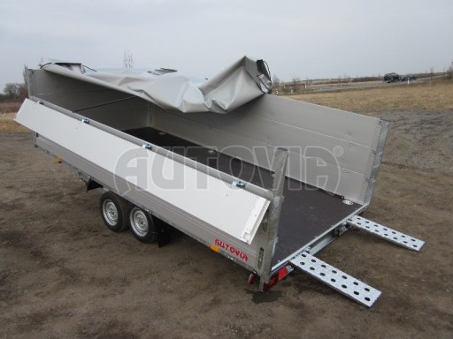 Přepravník aut s nástavbou - AD 2,7T valník 4,17x2,09/1,05