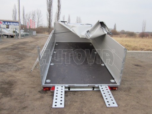 Přepravník aut s nástavbou - AD 2,7T valník 4,17x2,09/1,05