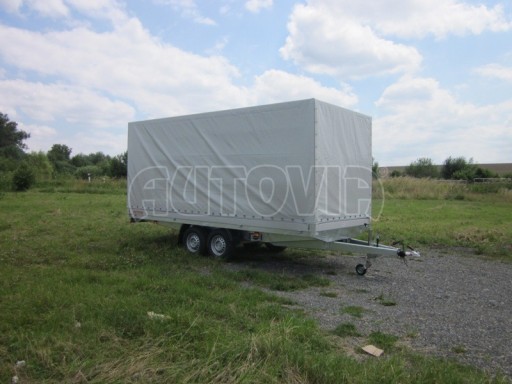 Dvouosý brzděný přívěs DN 3,5T B2 5,05x2,10/2,10