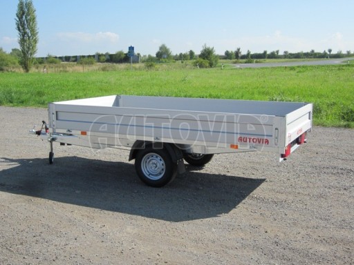 Jednoosý nebrzděný přívěs ZV 33 750kg N1 3,33x1,70/0,35