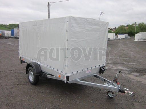 Přívěsný vozík s plachtou ZV 31 ALU 1,3T B1 3,00x1,55/1,48