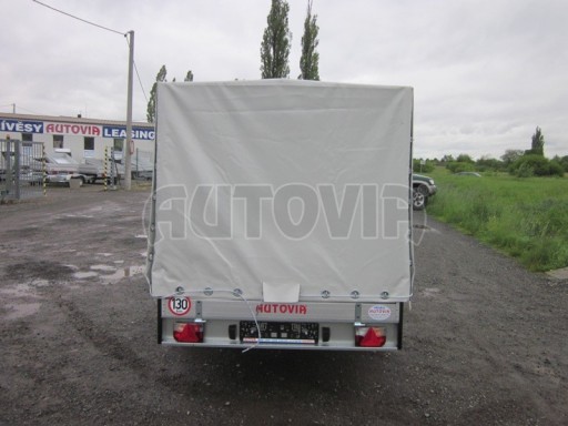Přívěsný vozík s plachtou ZV 31 ALU 1,3T B1 3,00x1,55/1,48