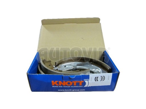 Čelisti brzdové KNOTT 250x40 malá sada na 2 kola č.2