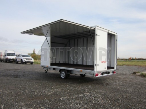 Skříň s boční výklopnou stěnou VA 1,3T 4,09x1,74/1,90* č.6