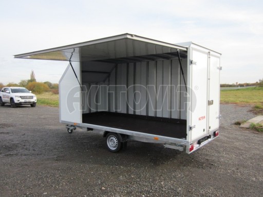 Skříň s boční výklopnou stěnou VA 1,3T 4,09x1,74/1,90* č.11