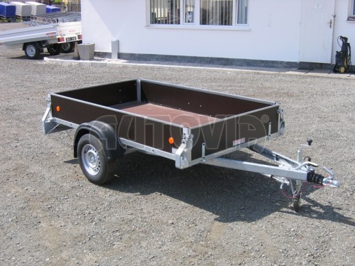 Jednoosý brzděný valník ZV 26B1 2,50/1,24/0,35** č.1