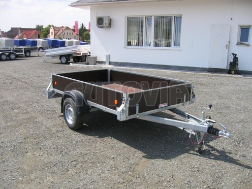 Jednoosý brzděný valník ZV 26B1 2,50/1,24/0,35** č.3