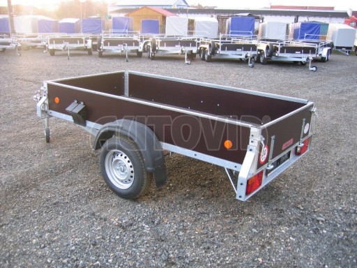 Jednoosý brzděný valník ZV 26B1 2,50/1,24/0,35** č.9