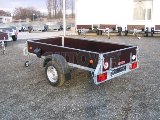 Jednoosý brzděný valník ZV 26B1 2,50/1,24/0,35** č.10