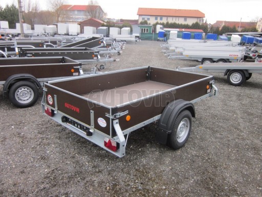 Jednoosý brzděný valník ZV 26B1 2,50/1,24/0,35** č.11