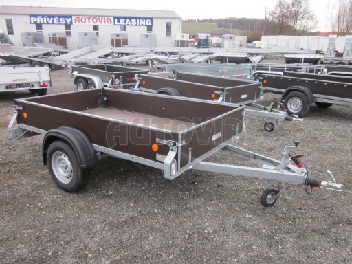 Jednoosý brzděný valník ZV 26B1 2,50/1,24/0,35** č.12