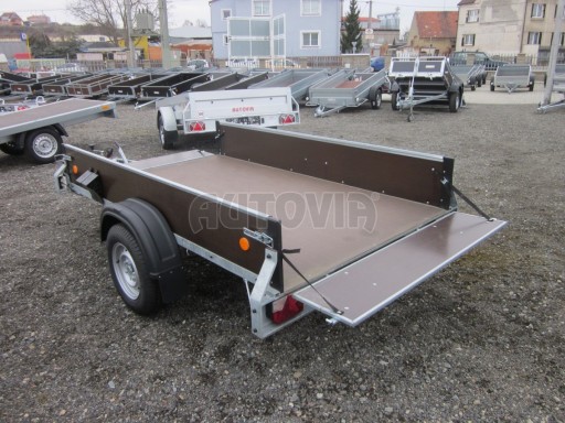 Jednoosý brzděný valník ZV 26B1 2,50/1,24/0,35** č.15