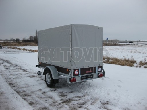 Jednoosý brzděný valník ZV 26B1 2,50/1,24/0,35** č.21