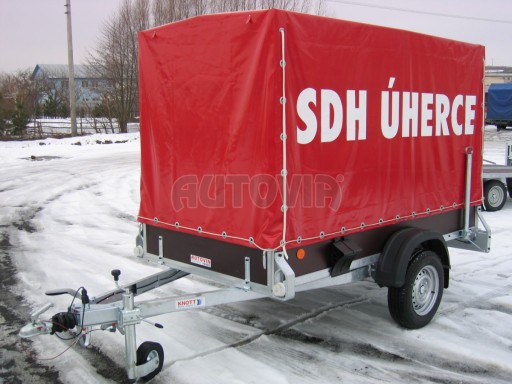 Jednoosý brzděný valník ZV 26B1 2,50/1,24/0,35** č.23