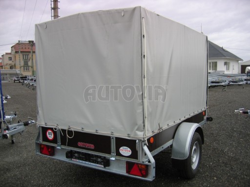 Jednoosý brzděný valník ZV 26B1 2,50/1,24/0,35** č.28