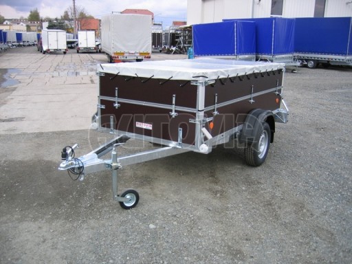 Jednoosý brzděný valník ZV 26B1 2,50/1,24/0,35** č.30