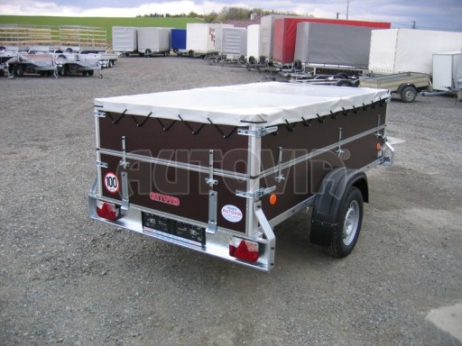 Jednoosý brzděný valník ZV 26B1 2,50/1,24/0,35** č.31