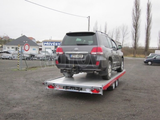 Plato pro převoz dlouhých vozidel JMB 2,7T 5,15x2,09* č.15