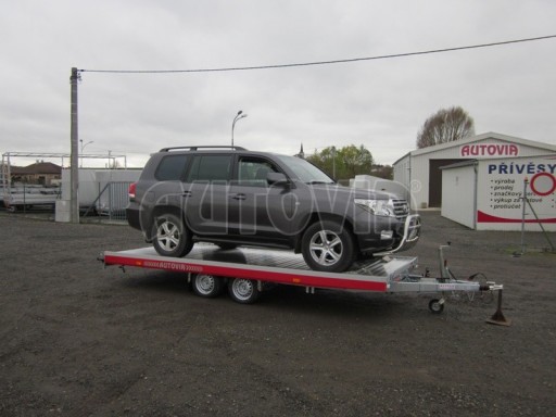 Plato pro převoz dlouhých vozidel JMB 2,7T 5,15x2,09* č.17