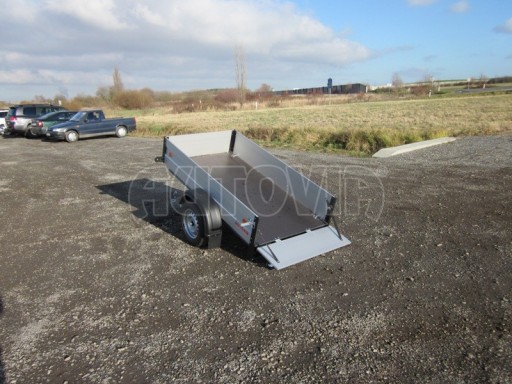 Sklopný nebrzděný přívěs ZV 3 ALU skl 2,06x1,11/0,35