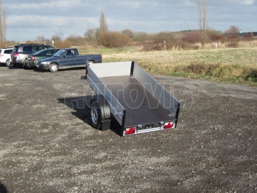 Sklopný nebrzděný přívěs ZV 3 ALU skl 2,06x1,11/0,35