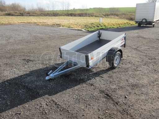 Sklopný nebrzděný přívěs ZV 3 ALU skl 2,06x1,11/0,35
