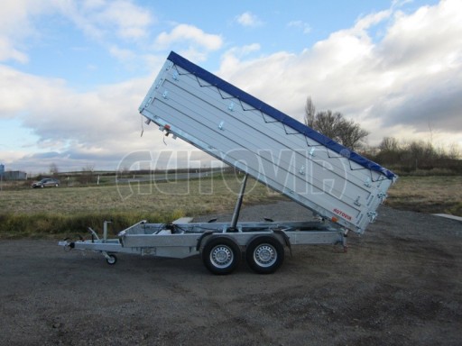 Třístranný sklápěč PHT 3,5T 4,18x2,10/1,05 nástavby bočnic