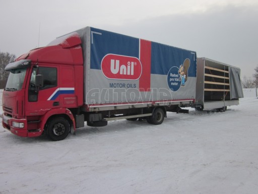 Jednonápravový 18-ti paletový vzduchem brzděný nákladní přívěs AVG 10T 7,40x2,48/2,80 č.6