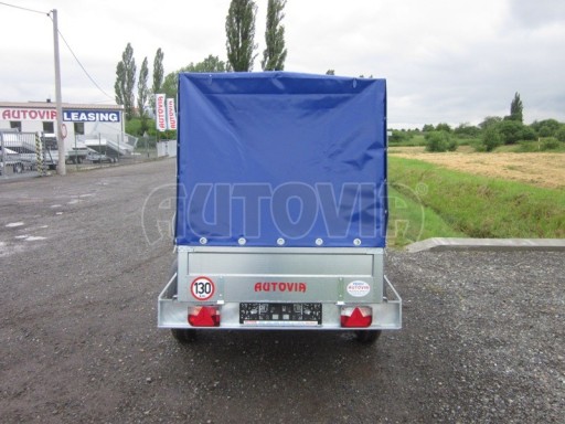 Jednoosý nebrzděný nákladní přívěs PN 7 2,06x1,24/1,38