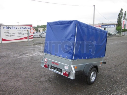 Jednoosý nebrzděný nákladní přívěs PN 7 2,06x1,24/1,38