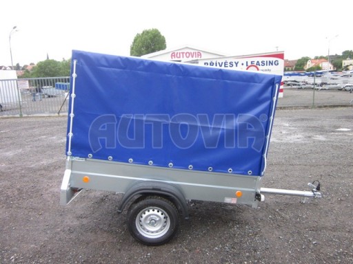 Jednoosý nebrzděný nákladní přívěs PN 7 2,06x1,24/1,38