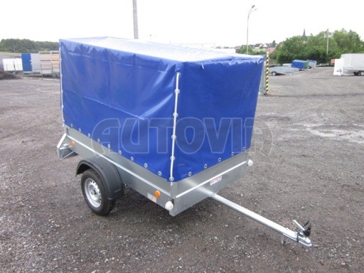 Jednoosý nebrzděný nákladní přívěs PN 7 2,06x1,24/1,38