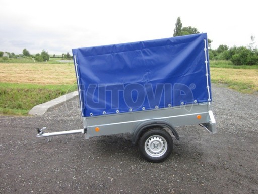 Jednoosý nebrzděný nákladní přívěs PN 7 2,06x1,24/1,38