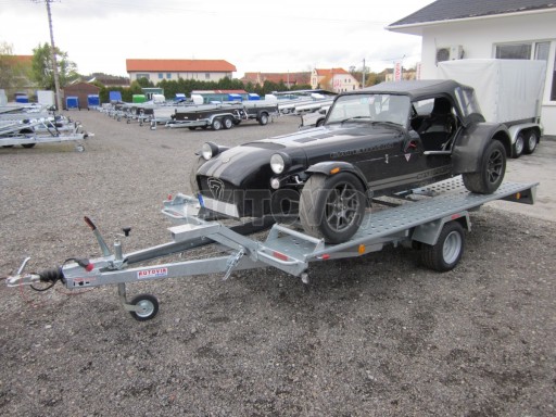 Jednonápravový brzděný přívěs KAR 08A č.52