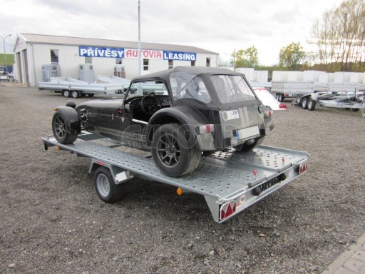 Jednonápravový brzděný přívěs KAR 08A č.53