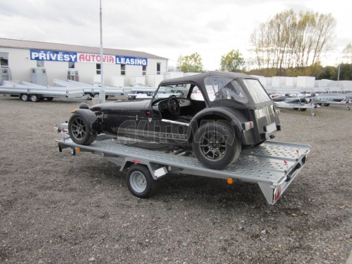 Jednonápravový brzděný přívěs KAR 08A č.54